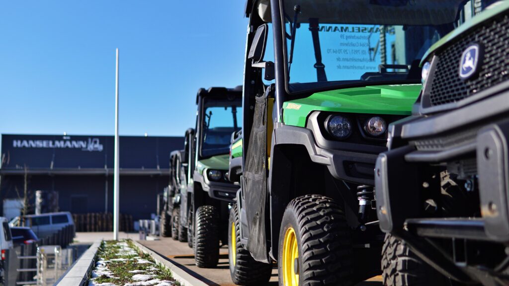 Hanselmann Gator Golfcars Anhänger Fahrzeuge