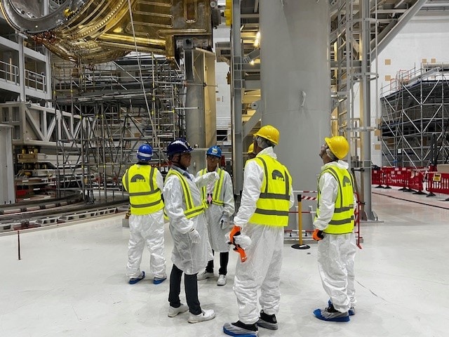 Hanselmann News ITER project in project hall